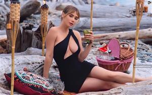 Sara Jean Underwood in themed shoot for Afrodisiac Magazine